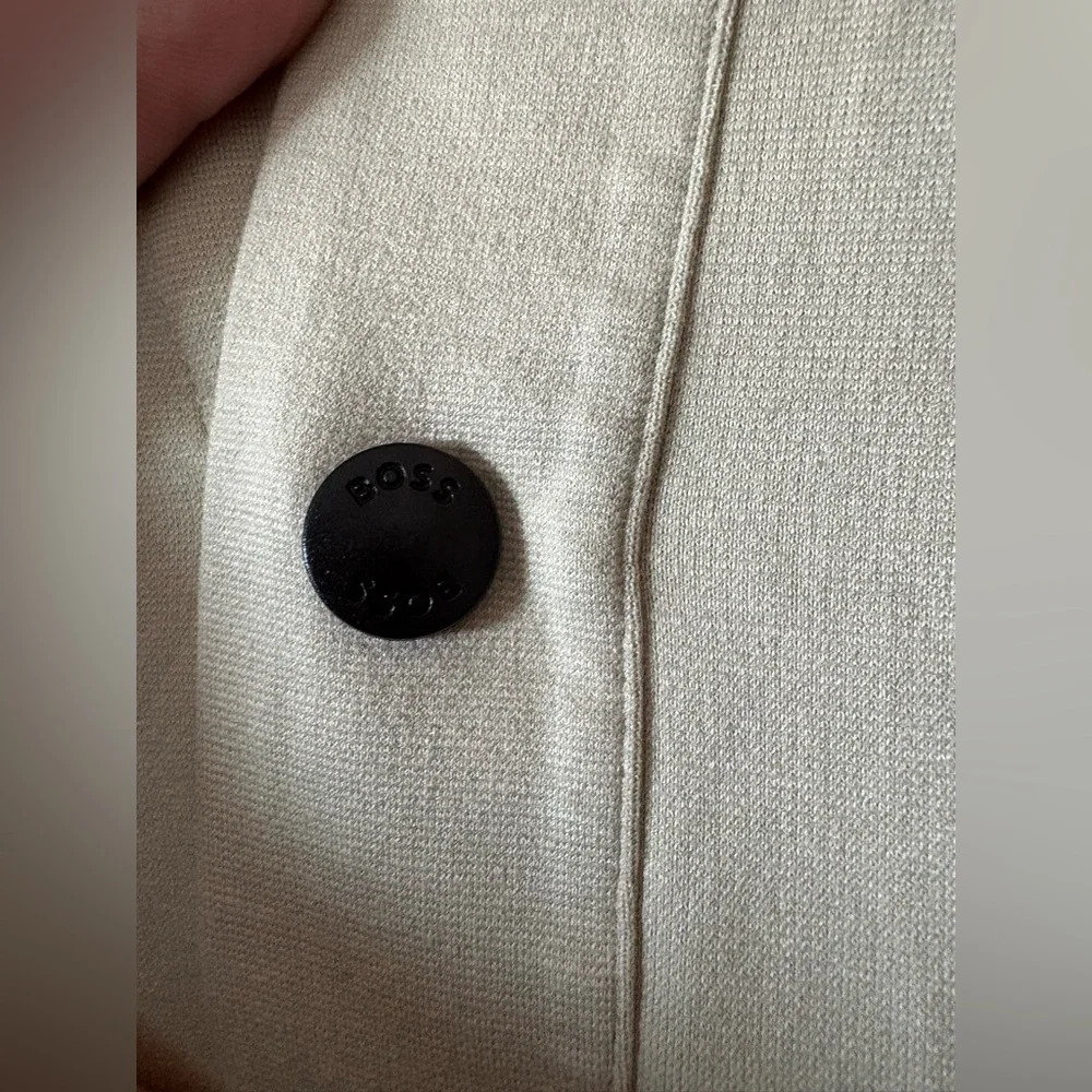 Boss light tan NBA Collaboration Coach Jacket L